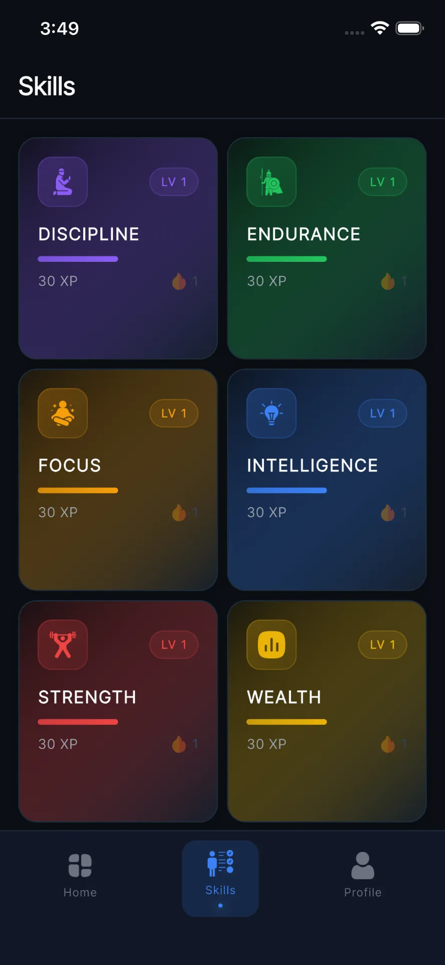 Ascend — Skill Pillars